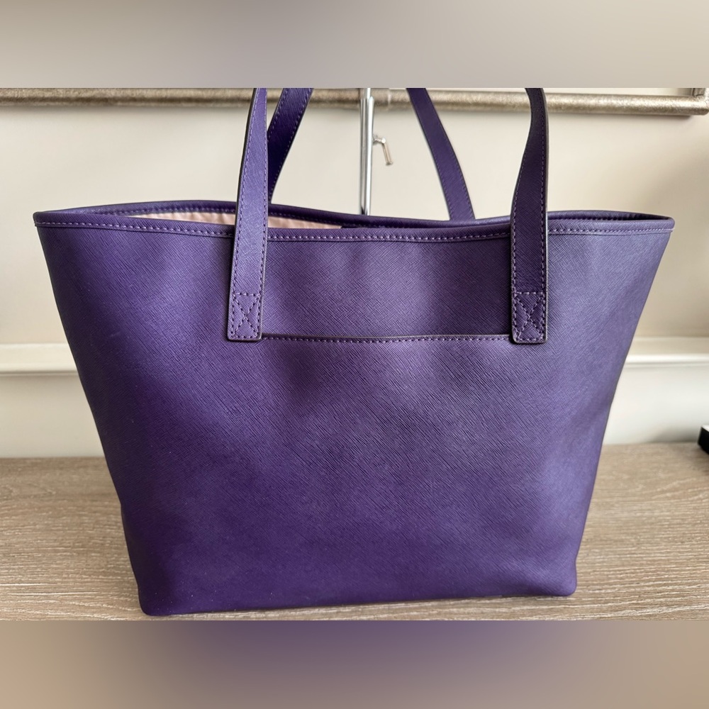 Michael Kors Purple Tote Bag - Picture 6 of 16